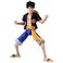 ANIME HEROES One Piece Monkey D Luffy Dressrosa Verison Action Figure