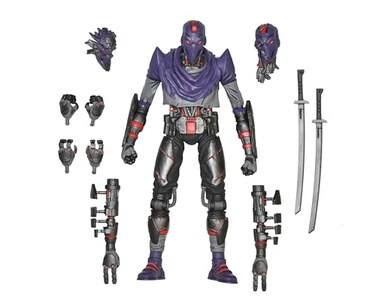 NECA TMNT The Last Ronin Ultimate Foot Bot 7In Action Figure