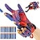 Gokbuy Spider Gloves Man Web Shooter Toy with Wrist Spider Launcher Gloves Cosplay Toy Set for Kids