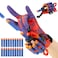 Gokbuy Spider Gloves Man Web Shooter Toy with Wrist Spider Launcher Gloves Cosplay Toy Set for Kids