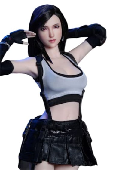 RoofWorld 16 Scale Head Sculpt Female Soldier Head Carving Model Fit PH TBL 12 Pale Action Figure Body Dolls