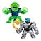 Heroes of Goo JIT Zu Cursed Goo Sea Versus Pack Exclusive 2 Figure Pack Exclusive Pantaro with Color Change Face Exclusive Squidor with Suction Attack