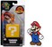 THE SUPER MARIO BROS MOVIE 125 inch Mini Figure with Question Block with Sticker Combo Pack Tanooki Mario