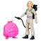 Ghostbusters Fright Features Callie Spengler Action Figure with EctoStretch Tech Possessor Ghost Toy Accessory Toys for Kids Ages 4