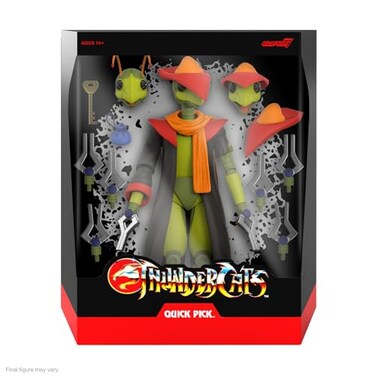 Super7 ULTIMATES Thundercats QuickPick 7 Thundercats Action Figure with Accessories Classic Cartoon Collectibles and Retro Toys