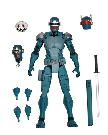 NECA Collectible Teenage Mutant Ninja Turtles The Last Ronin Ultimate 7 Scale Action Figure Synja Patrol Bot