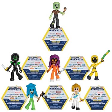 DevSeries Mystery Figures 275inch Action Figures with Mix and Match Unique Accessory and Exclusive Virtual Item Code