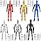FoxVilla Assembly Completed T13 Action Figure Titan 13 3D Printed Action Figure 3D Printed Titan13 Assembled Dummy 13 Lucky 13 Toy Figure