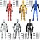 FoxVilla Assembly Completed T13 Action Figure Titan 13 3D Printed Action Figure 3D Printed Titan13 Assembled Dummy 13 Lucky 13 Toy Figure