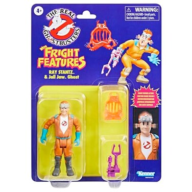 Ghostbusters Kenner Classics The Real Ray Stantz Jail Jaw Ghost Toys Retro Action Figure Toys for Kids Ages 4