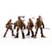 The Loyal Subjects Teenage Mutant Ninja Turtles BST AXN IDW Inspired Michelangelo Leonardo Donatello and Raphael Zombie Turtles 5inch Action Figure 4Pack