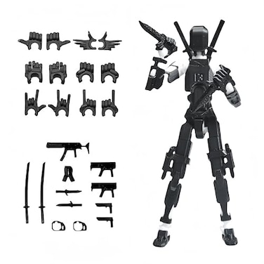 Nemoro PreAssembly 3D Printed 554 Stick 13 Action Figure MultiJointed Tian13 Articulated T13 Desktop Decoration12 in 1 d13 Accessories Best Birthday Festival Gift