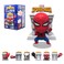YuMe SpiderMan Tower Series Hero Box Blind Box Stackable 3 Superhero Movie Collectible Toy Figure Official Marvel Merchandise Surprise Figure 7 SpiderMan Character Designs to Collect
