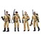 Ghostbusters Plasma Pack ORing Action Figure Set 40th Anniversary 375InchScale 9cm 4Pack Toys for Kids Ages 4 and Up