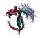 TAMASHII NATIONS YuGiOh GX Elemental Hero Flame Wingman Bandai Spirits SHMonsterArts Action Figure