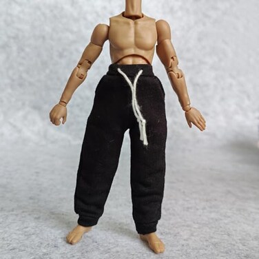 SSbeauty M 112 Scale Action Figure Sweat Pants Clothing for 112 6inch Male Action Figure Doll