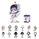 POP MART SKULLPANDA The Sound Series Figures SKULLPANDA Blind Box Figures Random Design Action Figures Collectible Toys Home Decorations Holiday Birthday Gifts Single Box