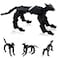 oyeftp Assembly Completed Titan13 Action Figure Set Robot Dog Action Figure 3D Printed robo Dogs MultiJoint Movable Robot Dogs Dummy Dog Gift for Collectors Desktop Decorations Black