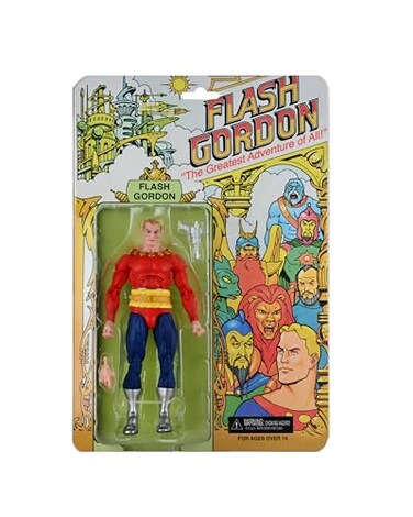 NECA King Features 7 Scale Action Figure Flash Gordon Classic Toy Appearance