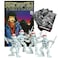 TEENAGE MUTANT Teenage Mutant Ninja Turtles Black and White Comic Book Figures with Comic Book by Playmates Toys