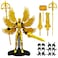 apcute Assembly Completed 3D Printed T13 Action Figure 55 Inch MultiJointed Movable Dummy 13 ToyDummy 13 Robot Action Figure with Lots of Weapons