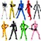 DANONI Titan 13 Action Figure Lucky Robot 13 Action Figures 3D Printed FigureDummy Robot 13 Action Figure Multi Jointed Action Figures for Stop Motion Animation 9pcs