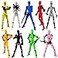 DANONI Assembly CompletedTitan 13 Action Figures Upgrade Nova 13 Action Figure Dummy Robot 13 Action Figure Set3D Robot Figure for Childrens Day Birthday Gifts Assembly Completed9PCS
