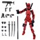 FoxVilla Assembly Completed T13 Action Figure Titan 13 3D Printed Action Figure 3D Printed Titan13 Assembled Dummy 13 Lucky 13 Toy Figure