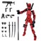 FoxVilla Assembly Completed T13 Action Figure Titan 13 3D Printed Action Figure 3D Printed Titan13 Assembled Dummy 13 Lucky 13 Toy Figure