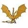 PlayMates Godzilla King of Monsters Monsterverse 6 Inch Action Figure Basic Series King Ghidorah