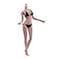 SOUFORCE 16 Scale Flexible Female Body 12 Normal Skin Makeup Details Seamless Action Figure Body Doll Collection Miniature Figure Body Without Head Sculpt
