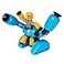 Zing Stikbot Megabots Blue Avalanche Stikbot Poseable Collectible Stop Motion Action Figures and Mega Vehicles