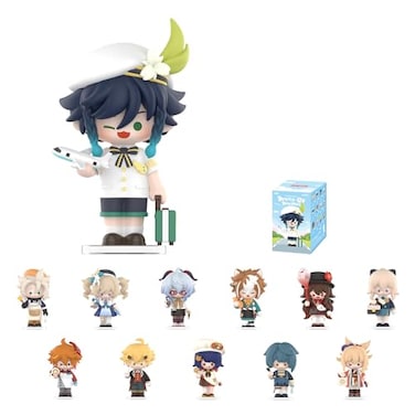 GENSHIN IMPACT DressUp Dreams Themed Chibi Series Figures POP MART Collab Single Box