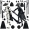 SANSGOUP Titan 13 Action Figure Set Assembly Completed 3D Printed MultiJointed Movable T13 Lucky13 Dummy Mobile Robot Nova 13 Action Figures Desktop Decorations for Game Lovers Toy WhiteBlack