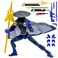 SGYYSG Assembly Completed T13 Action FiguresT 13 Action Figure Robo 13 3D Printed Action Figure The Ultimate Hero for ActionPacked Playtime52 Inch SwordsmanBlack Blue