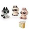 BEEMAI Nobeko Azukisan Mini Bean Series Blind Box Single Box Contains 3 Figures No Repeat