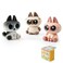BEEMAI Nobeko Azukisan Mini Bean Series Blind Box Single Box Contains 3 Figures No Repeat