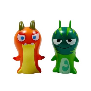 SLUGTERRA Mini Collectible Figurines Includes 2 Figures Featured in Epic Series Tormato Lariat Characters Toy for Kids Teens 2Pack