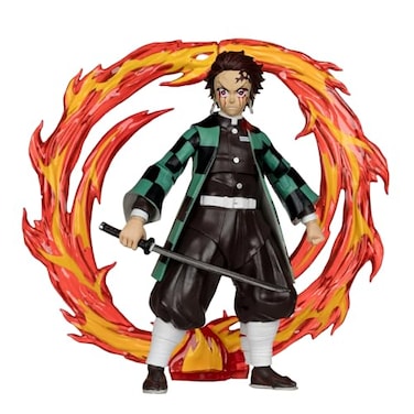 McFarlane Toys Demon Slayer Tanjiro Kamado Daki Battle 7in Action Figure
