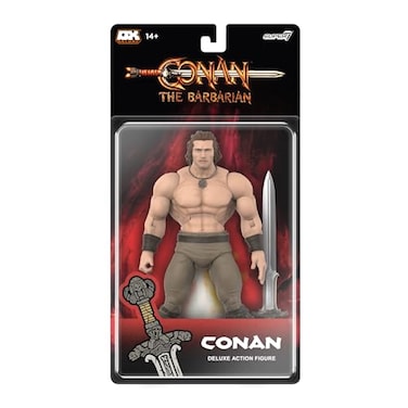Super7 Conan the Barbarian Deluxe Iconic Pose 7 Conan Action Figure with Accessory Classic Movie Collectibles and Retro Toys
