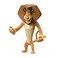 The Noble Collection Bendable Madagascar Alex