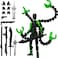 PkghoKids T13 Action Figure Already Assembled Accessories T13 MultiJointed Movablefor Collectors Desktop Decorations t13 Movability 3D Printed Toys Black Green 55inch