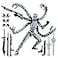 SGYYSG T13 Assembly Completed Action Figure T 13 3D Printed Toys The Premium Action Figures for SciFi EnthusiastsFour Claws Robot72 Inch Grey