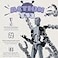 SGYYSG T13 Assembly Completed Action Figure T 13 3D Printed Toys The Premium Action Figures for SciFi EnthusiastsFour Claws Robot72 Inch Grey