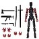FoxVilla Assembly Completed T13 Action Figure Titan 13 3D Printed Action Figure 3D Printed Titan13 Assembled Dummy 13 Lucky 13 Toy Figure