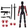 FoxVilla Assembly Completed T13 Action Figure Titan 13 3D Printed Action Figure 3D Printed Titan13 Assembled Dummy 13 Lucky 13 Toy Figure