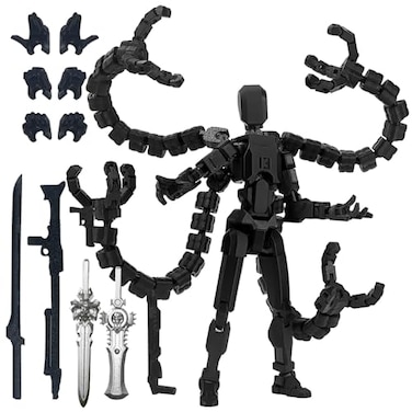 PkghoKids T13 Already Assembled Action Figure AccessoriesT13 MultiJointed Movablefor Collectors Desktop Decorations t13 Movability 3D Printed Toys
