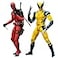 LonullyMege Wolverine and Dead Full Set 2Pack Action Figure 7 inch 110 Scale Legends Series Collectable Toys with Lots of Accessories GiftWolverine Dead