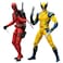 LonullyMege Wolverine and Dead Full Set 2Pack Action Figure 7 inch 110 Scale Legends Series Collectable Toys with Lots of Accessories GiftWolverine Dead