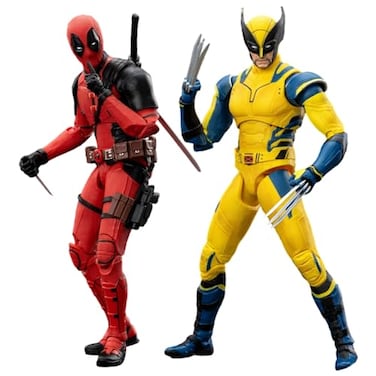 LonullyMege Wolverine and Dead Full Set 2Pack Action Figure 7 inch 110 Scale Legends Series Collectable Toys with Lots of Accessories GiftWolverine Dead